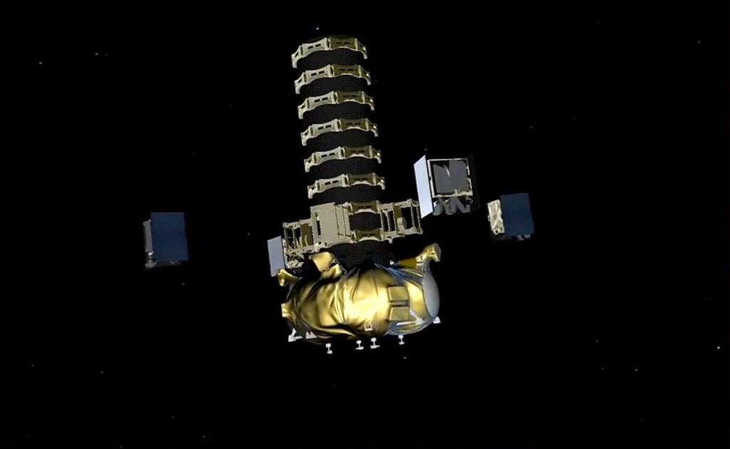 РБ «Фрегат» вывел на орбиту шесть космических аппаратов «OneWeb»