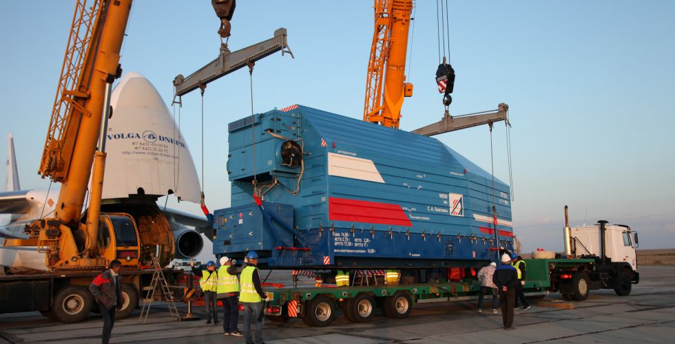 Доставка Спектр-РГ на космодром Байконур Доставка Спектр-РГ на космодром Байконур