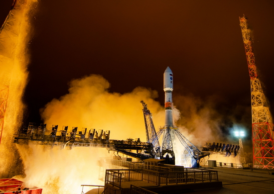 С космодрома Плесецк выполнен пуск ракеты-носителя «Союз-2.1б»
