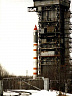 Ракета на стартовой площадке космодрома Плесецк